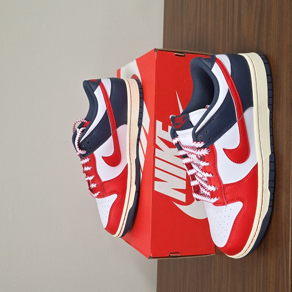 Nike Dunk Low Retro Rivalry Pack-Boston Red Socks Men's Size 9.5 IM2222-100